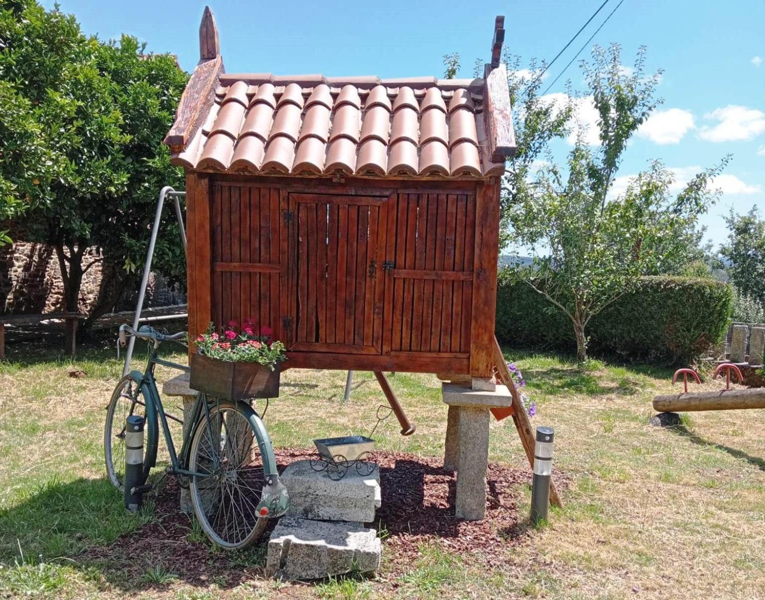 Fogar De Insua Villa Touro Buitenkant foto